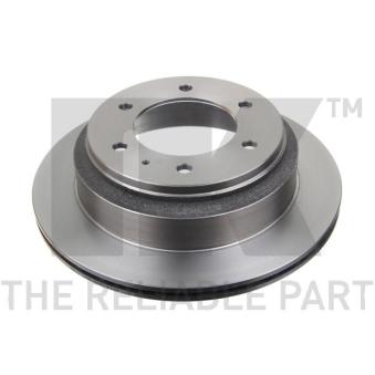 Jeu de 2 disques de frein arrière NK OEM 8970460810