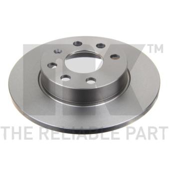 Jeu de 2 disques de frein avant NK OEM 569020 Jeu de 2 disques de frein avant NK OEM 569020