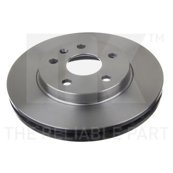 Jeu de 2 disques de frein avant NK 203667 pour ALFA ROMEO JUNIOR 2.0 CDTI - 110cv