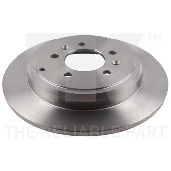 Jeu de 2 disques de frein arrière NK OEM 4246N1