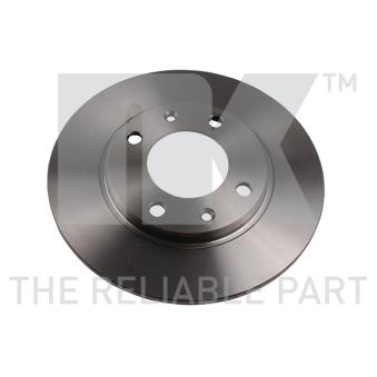 Jeu de 2 disques de frein arrière NK OEM 4246H0