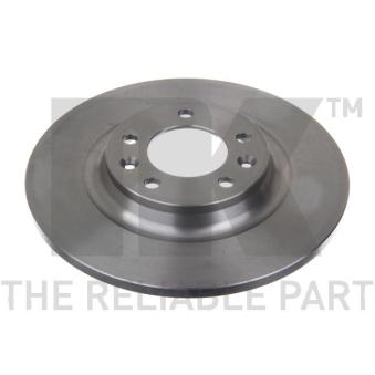 Jeu de 2 disques de frein arrière NK OEM 424972 Jeu de 2 disques de frein arrière NK OEM 424972