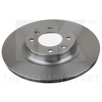 Jeu de 2 disques de frein arrière NK [203743]