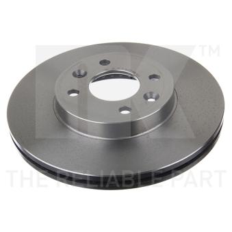 Jeu de 2 disques de frein avant NK [203911]