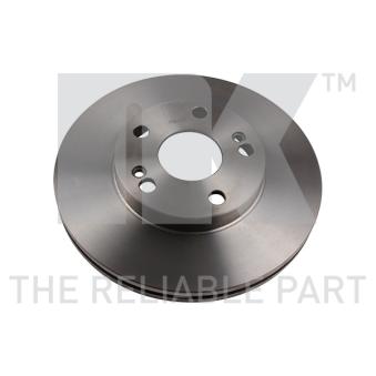 Jeu de 2 disques de frein avant NK OEM 7700802233