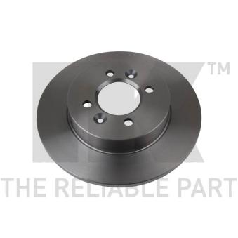 Jeu de 2 disques de frein arrière NK OEM 7700800002