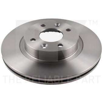 Jeu de 2 disques de frein avant NK OEM 7700715412