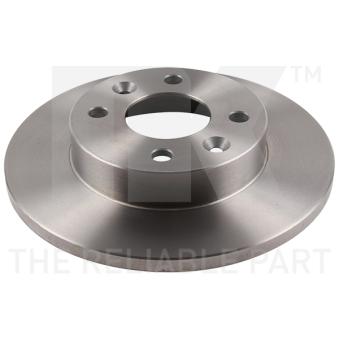 Jeu de 2 disques de frein avant NK OEM 6001549211