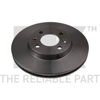 Jeu de 2 disques de frein avant NK [204106]