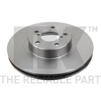 Jeu de 2 disques de frein avant NK OEM 26310AA092