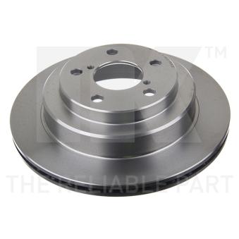 Jeu de 2 disques de frein arrière NK OEM 26310AA150