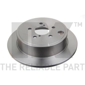 Jeu de 2 disques de frein arrière NK [204418]