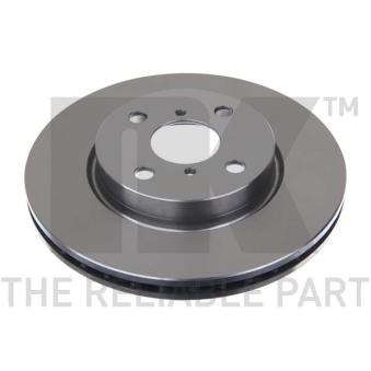 Jeu de 2 disques de frein avant NK OEM 435120D060