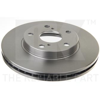 Jeu de 2 disques de frein avant NK [2045120]