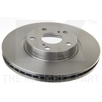 Jeu de 2 disques de frein avant NK [2045125]