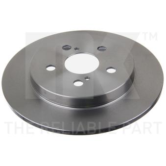 Jeu de 2 disques de frein arrière NK OEM 19184534