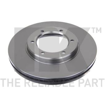 Jeu de 2 disques de frein avant NK OEM 4351226180