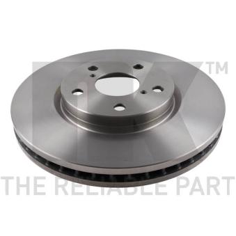 Jeu de 2 disques de frein avant NK OEM 4351250100