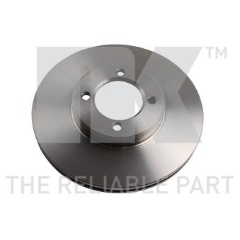 Jeu de 2 disques de frein avant NK 204528