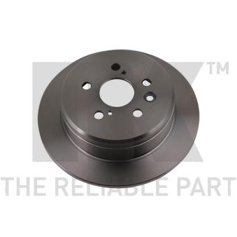 Jeu de 2 disques de frein arrière NK [204533]