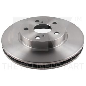 Jeu de 2 disques de frein avant NK OEM 4351220701