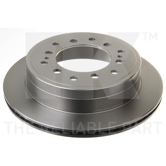 Jeu de 2 disques de frein arrière NK OEM 4243160270