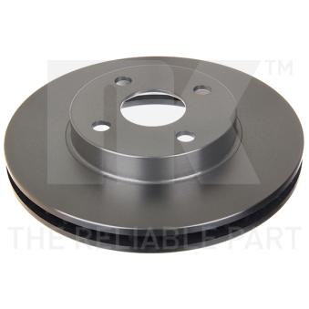 Jeu de 2 disques de frein avant NK OEM 4351213030