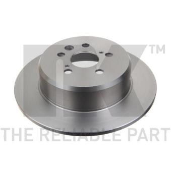 Jeu de 2 disques de frein arrière NK OEM 4243120430