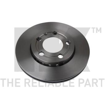 Jeu de 2 disques de frein avant NK OEM JZW615301M