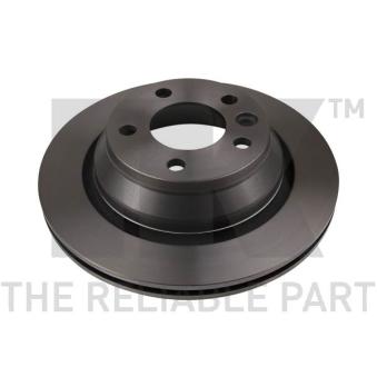 Jeu de 2 disques de frein arrière NK [2047114]