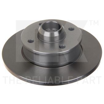 Jeu de 2 disques de frein arrière NK OEM 191615601A