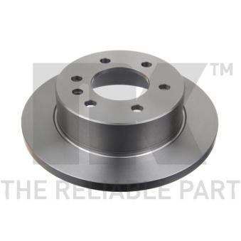 Jeu de 2 disques de frein arrière NK OEM 2E0615601A