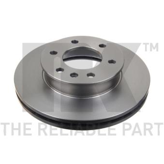 Jeu de 2 disques de frein avant NK OEM 910421000007