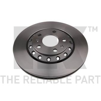 Jeu de 2 disques de frein arrière NK OEM 4E0615601K Jeu de 2 disques de frein arrière NK OEM 4E0615601K