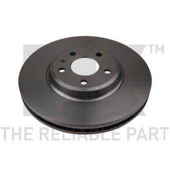 Jeu de 2 disques de frein avant NK OEM 8K0615301A