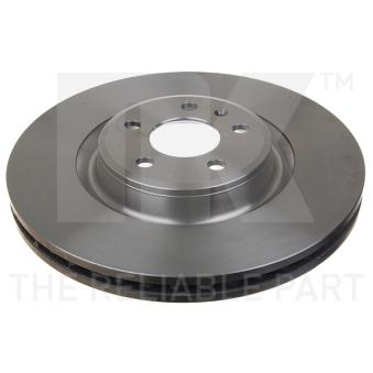 Jeu de 2 disques de frein avant NK OEM 4G0615301Q