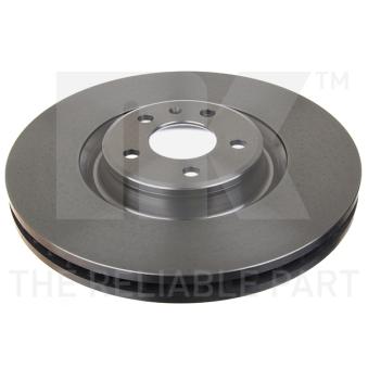 Jeu de 2 disques de frein avant NK [2047155]