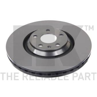 Jeu de 2 disques de frein avant NK [2047162]