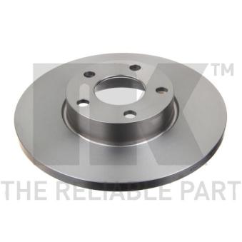 Jeu de 2 disques de frein avant NK 204742 pour INFINITI J30 2.0 E - 100cv