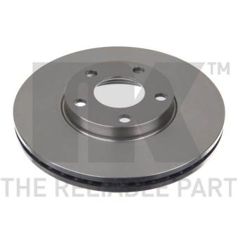 Jeu de 2 disques de frein avant NK OEM 8E0615301C