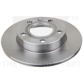 Jeu de 2 disques de frein arrière NK [204778]