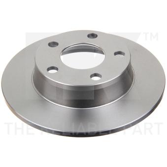 Jeu de 2 disques de frein arrière NK OEM 4B0615601B