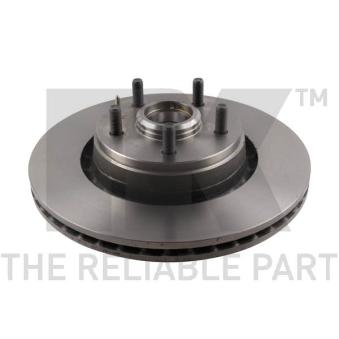 Jeu de 2 disques de frein avant NK OEM 1329637