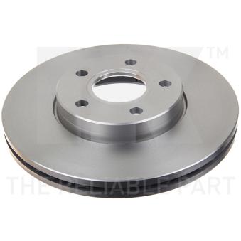 Jeu de 2 disques de frein avant NK [204848]