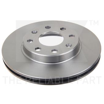 Jeu de 2 disques de frein avant NK OEM 96574632