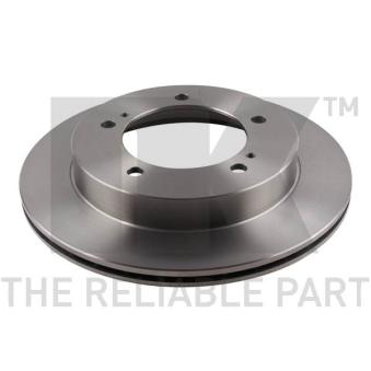 Jeu de 2 disques de frein avant NK OEM 5521156B01