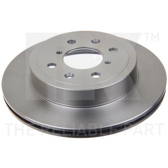 Jeu de 2 disques de frein avant NK OEM 5531186G02