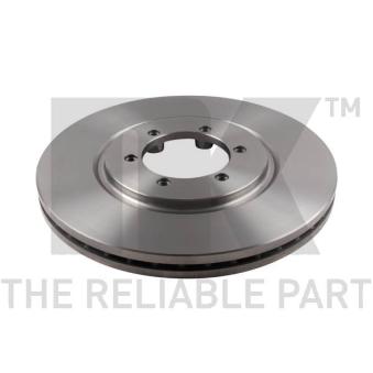 Jeu de 2 disques de frein avant NK OEM 4144108030