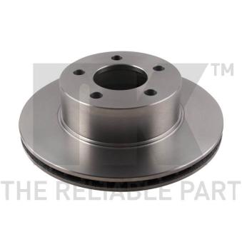 Jeu de 2 disques de frein avant NK 209308