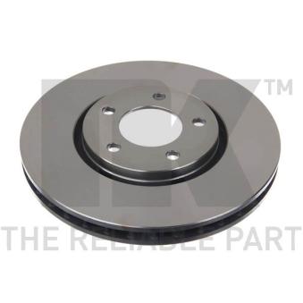 Jeu de 2 disques de frein avant NK OEM 04863918AB